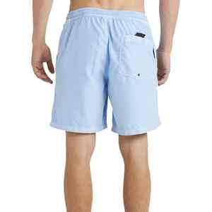 Shorts de plage pour hommes en polyester et coton de haute qualité, à cordon de serrage, couleur unie, écologiques, séchage rapide, fabriqués en usine - Product Image 3