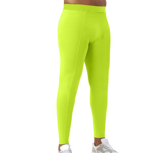 Legging de yoga extensible dans quatre sens pour homme, respirant, léger, doux pour la peau, durable, coupe ajustée, pour la course à pied et la marche en extérieur - Product Image 1