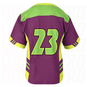Maillot de lacrosse en gros de haute qualité, confortable, personnalisé, séchage rapide, respirant, 100 % polyester, tenue d'équipe athlétique durable - Product Image 2