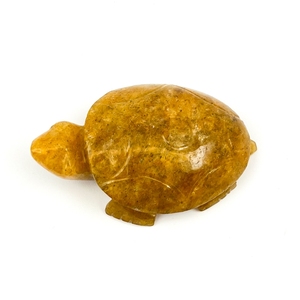 Natural Yellow Aventurine Tortoise Carving Aventurine Turtle Healing Crystal For Reiki Feng Shui Decor Wholesale - Product Image 5