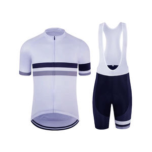 Ensemble Maillot et Cuissard de Cyclisme OEM en Gros, Séchage Rapide, Respirant, Léger, Manches Courtes, Kit Personnalisé avec Nom d'Équipe, Unisexe - Product Image 3