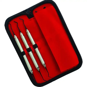 Espátula de composite dental negra para relleno de puente óseo, kit de instrumentos posteriores de acero inoxidable reutilizable, embalaje personalizado manual - Product Image 2