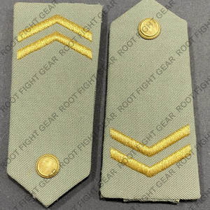 Albania Uniform Epaulet Shoulder Badge Customized Colors Embroidered Safety <b>Pin</b> <b>Sew</b>-On High Quality Bullion Wire - Product Image 4