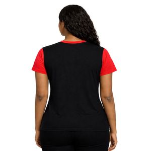 Maglietta Nera con Paillettes Delta Sigma Theta per Donne, Vestibilità Comoda, Tessuto Premium, Abbigliamento Casual per Confraternite Greche - Product Image 2