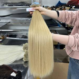 Extensions de cheveux naturels blondes de qualité supérieure avec bandes adhésives invisibles – Cheveux russes slaves du Vietnam – Cuticules alignées – Tendance du moment - Product Image 6