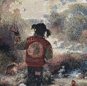 Sweat à capuche personnalisé en jacquard épais pour homme, 500 GSM, en polyester et coton, style streetwear, vente en gros OEM - Product Image 5