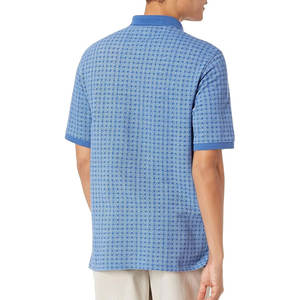 เสื้อโปโลสำหรับผู้ชายเสื้อกีฬาลำลองพิมพ์ลายสีพื้นเสื้อโปโลสำหรับเล่นกอล์ฟแบบซับลิเมชัน - Product Image 2