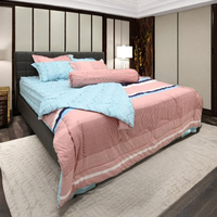 Cloudland Qinghuan imprimé Designer 100% drap de lit coton housse de couette ensembles de literie de luxe taie d'oreiller reine 3 pièces