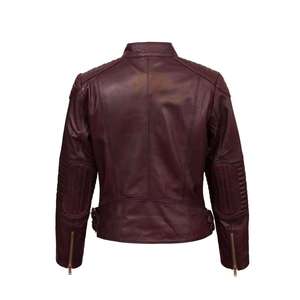 Vestes en cuir pour femmes de qualité supérieure, écologiques, légères, très vendues, vêtements d'hiver personnalisés, veste en cuir pour femmes - Product Image 4