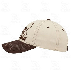 Gorra de Béisbol RIZNA de Mezclilla Twill, 6 Paneles, Ajustable, Unisex, Estilo Casual Vintage, Lavada, con Logotipo Bordado en 3D en el Panel Frontal, Azul, Algodón, Metal - Product Image 3
