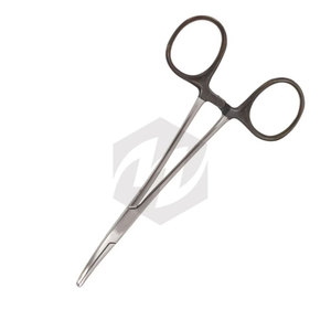 Pinces à moustiques manuelles en acier inoxydable allemand à pointe courbée, instruments chirurgicaux dentaires professionnels certifiés CE pour une précision accrue - Product Image 3