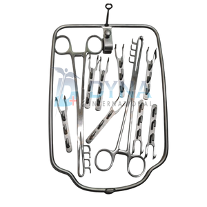 Kit de Cirugía de Rumenotomía Veterinaria de Alta Calidad, 11 Piezas, Instrumentos Veterinarios con Certificación CE para Animales Grandes - Product Image 4