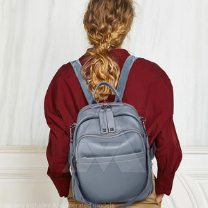 Waterproof Cheap Price Leather <b>Backpack</b> Latest Design Leather <b>Backpack</b> Wholesale Leather <b>Backpack</b> - Product Image 6