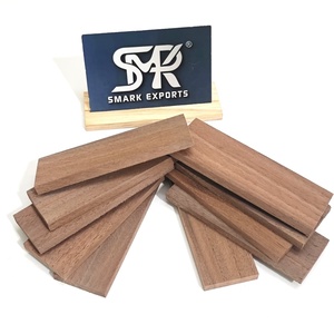 High Quality Walnut Wood <b>Knife</b> Handle Scales Premium Hardwood <b>Knife</b> Making Blanks Custom Handle Material for Crafts - Product Image 3