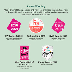 แชมพู OEM AloEx สูตรอ่อนโยนพิเศษ ลดการชี้ฟู ขจัดรังแค บำรุงผมให้นุ่มลื่น สดชื่น ชุ่มชื้น บำรุงล้ำลึก ปราศจากซิลิโคน ควบคุมความมัน - Product Image 5