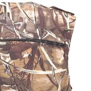 เสื้อกั๊กผ้าใบกันน้ำระบายอากาศสำหรับล่าสัตว์ในฤดูใบไม้ผลิ - เสื้อแจ็คเก็ตผู้ชายแบบปรับได้หลายกระเป๋าสำหรับล่าสัตว์นก ผลิตในปากีสถาน - Product Image 3