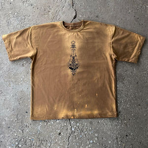 T-shirts personnalisés en gros à prix abordable, t-shirts unis de haute qualité, 230 g/m², 350 g/m², en coton, t-shirts pour hommes, t-shirts de luxe de créateurs - Product Image 2