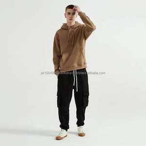 Sweat-shirts et pulls à capuche pour hommes en coton mélangé de qualité supérieure, de style streetwear de luxe, imprimés à la mode, nouveaux modèles d'hiver - Product Image 3