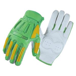 ถุงมือช่างหนังวัวแท้ลายเม็ดหนัง พร้อมซับใน Nomex ป้องกันงานอุตสาหกรรม ป้องกันการบาด ทนความร้อน ทนแรงกระแทก - Product Image 4