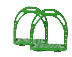 Estribos Ingleses de Aluminio de Alta Calidad, Duraderos y Estables para Montar a Caballo, 12 cm, Productos Ecuestres de Seguridad - Product Image 2