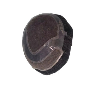 Taz Hair BD Prótesis Capilar de Cabello Humano Remy Indio con Onda Natural y Frente de Encaje, Calidad Premium - Product Image 1