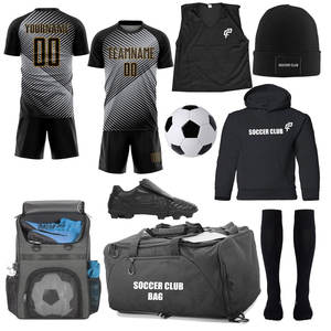 Uniformes de Fútbol Personalizados y Cómodos para Equipos Universitarios con Opciones de Impresión Completas, Uniformes de Fútbol para Hombre, Ropa Deportiva - Product Image 1