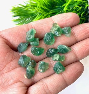 <b>Raw</b> Green Apatite <b>Crystals</b> Afghanistan Gemstone Rough Natural Healing <b>Crystal</b> Loose Stones Bulk Wholesale Supplier - Product Image 2