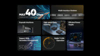 AVMATRIX TB-P30 Estación de Reproducción HDMI 3G-SDI de 3 Canales, Ultra-rápida de 40 Gbps, 60 W PD para Transmisión en Vivo, VMix, OBS, Broadcast