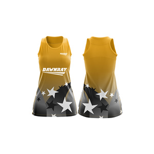 Lightweight Netball <b>Match</b> Jersey | Sublimation Netball Uniform with Team Logo Name Number | Breathable Polyester - Product Image 4
