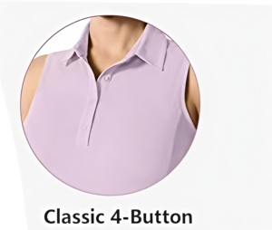 Women <b>Golf</b> Sleeveless Polo Shirt UPF 20+ Quick Dry Anti UV Printed Tank Top Custom Logo Sportswear - Product Image 3