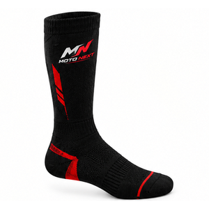 Chaussettes de motocross montantes pour homme, confortables et respirantes, personnalisables avec logo, collection hiver 2026, maintenant en vente en ligne - Product Image 4