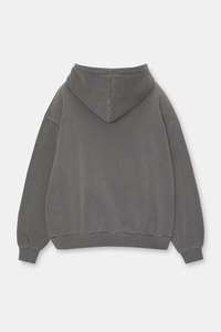 Sweat-shirts pour hommes avec logo personnalisé OEM, coupe classique, fermeture éclair, polaire vintage, lavage à l'acide, sweats d'hiver respirants, 100% coton, 6XL, imprimé Y2K - Product Image 3
