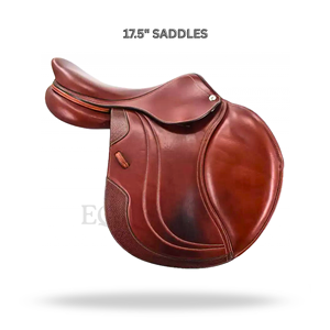 Selle d'équitation de 17,5 pouces, équipement équestre - Product Image 3