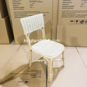 Sillas de Ratán Hechas a Mano en Vietnam para Niños, Alquiler para Eventos, Fiestas de Cumpleaños, Bodas, Muebles al por Mayor - Product Image 1