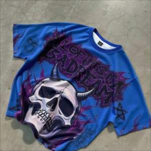 Camiseta de Algodón con Estampado Puff Personalizada para Hombre, Estilo Batik, Lavado Ácido, Vintage, Hip Hop, Streetwear, Cuello Redondo, Promocional, Informal - Product Image 1