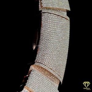 Fashion <b>Iced</b> Out Cuban Link <b>Chain</b> VVS1 Moissanite Mixed Cut Diamonds 925 Silver Heavy Necklace Hip Hop Rapper Bling - Product Image 6