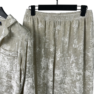 Manufacturer Custom Winter Summer Spring <b>Fleece</b> Flannel High-quality Warm <b>Pyjamas</b> Sleepwear <b>Women's</b> 2 Piece Pajamas Set - Product Image 5
