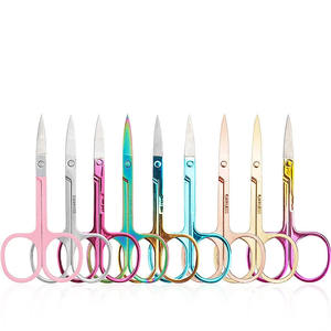 Tijeras para Cejas, Recortador de Pestañas, Depilador Facial, Tijeras de Acero Inoxidable para Cutículas, Herramienta de Belleza y Maquillaje - Product Image 4