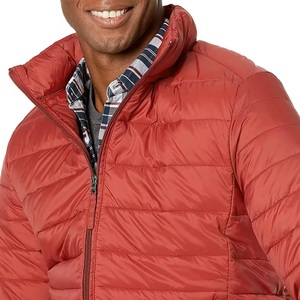 Men's <b>Red</b> <b>Hooded</b> Windbreaker <b>Jacket</b> Thin Front Streetwear Windproof Casual Autumn Wear Polyester Shell Regular Fit Zipper - Product Image 5