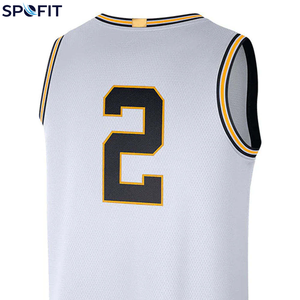 Camiseta de Baloncesto Sublimada Personalizada Unisex, Impresa por Transferencia de Calor, Transpirable, Cuello Redondo, Sin Mangas, Hecha a Medida - Product Image 5