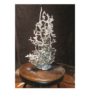 Escultura Metálica de Lujo, Centro de Mesa Moderno, Decoración Abstracta de Acero Inoxidable, Figura Decorativa para Oficina, Adorno de Alta Gama para Interiores - Product Image 2