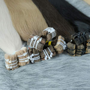 100% Extensions de bande de cheveux humains vietnamiens naturel noir soyeux droite Remy cheveux Super Double dessiné cuticule intacte 100g - Product Image 1