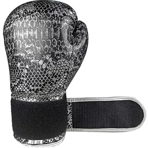 Guantes de Boxeo Profesionales de Cuero Duradero con Logotipo Personalizado y Soporte para Muñeca para Entrenamiento con Saco de Boxeo y Sparring - Product Image 3