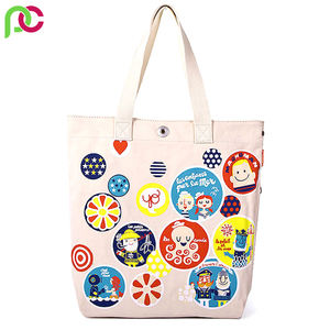 Bolsa de Tela de Algodón con Logotipo Personalizado, Bolsa de Compras Reutilizable, Promocional, para Viajes - Product Image 5