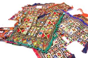 Lot De 50 Pièces Banjara Cou Empiècement Patch Broderie Traditionnelle Applique Patch - Product Image 4