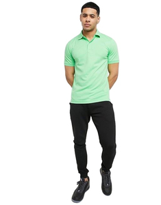 Camiseta Polo Blanca Transpirable de Algodón Puro para Hombre al por Mayor, Camisetas Polo con Diseño de Logotipo Personalizado, Camisetas Polo para Hombre, Servicio OEM - Product Image 2