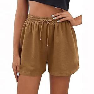 2026 Wholesale Customize Casual Jogger Blank Shorts Cotton Fitness Ladies Short Gym Biker Summer Women's Shorts OEM Service - Product Image 3