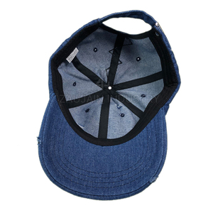 Gorras de Mezclilla de Alta Calidad, Transpirables, Casuales, Personalizadas para Eventos Deportivos, Moda Urbana y Actividades de Equipo - Product Image 5