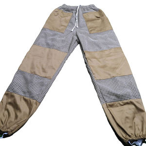 Pantalones de Traje de Apicultura Transpirables de Poliéster de Alta Calidad con Cierre de Cremallera, Ajuste Holgado, Mangas Blancas a Prueba de Picaduras, Costuras Reforzadas - Product Image 4