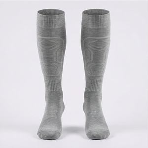 Terry Sweat Absorbing Warm Winter Long Sports Fencing <b>Socks</b> Thick Thermal <b>Knee</b> <b>High</b> Protective Padding Soft Customized Color - Product Image 1